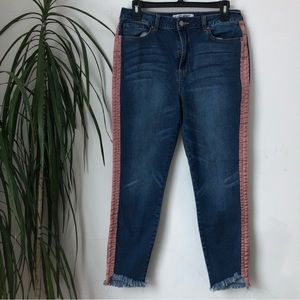 VELVET HEART DENIM Women’s Jeans Frayed Hem Size 29